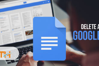 delete a page in Google Docs