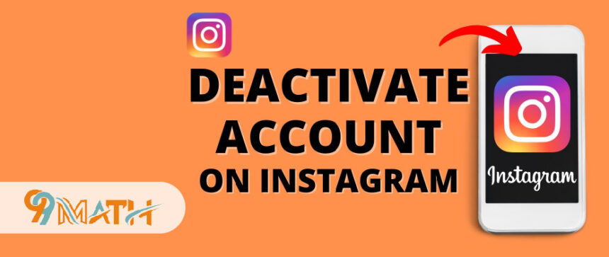 how to deactivate Instagram account