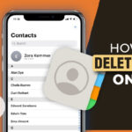 how to find deleted contacts on iPhone